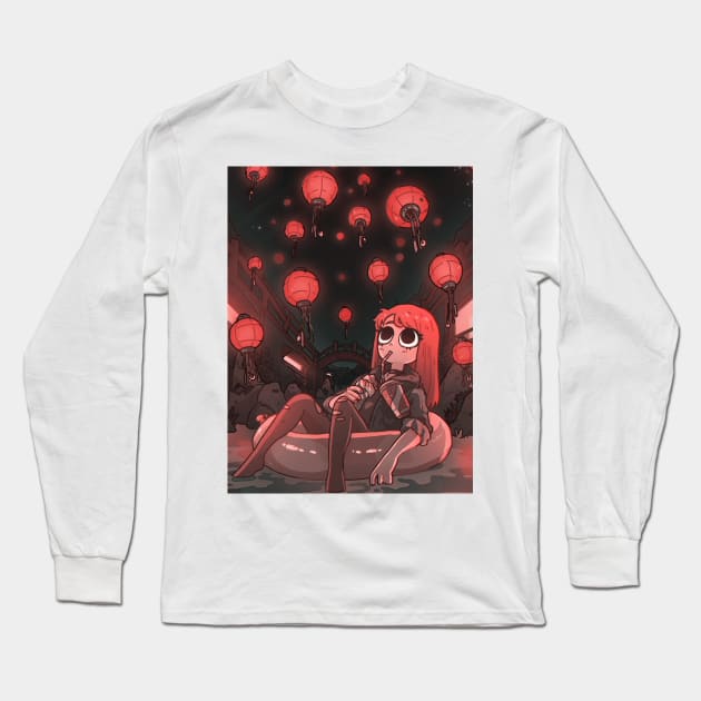 Lights Long Sleeve T-Shirt by carlesdalmau